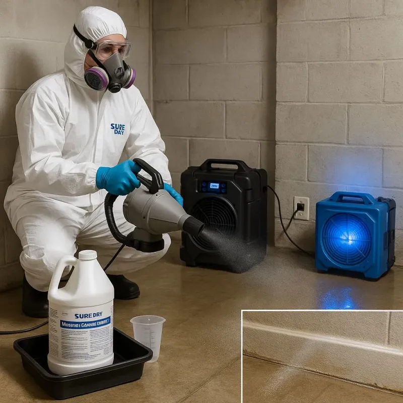 Sanitization and Odor Removal process in Kingsville, TX