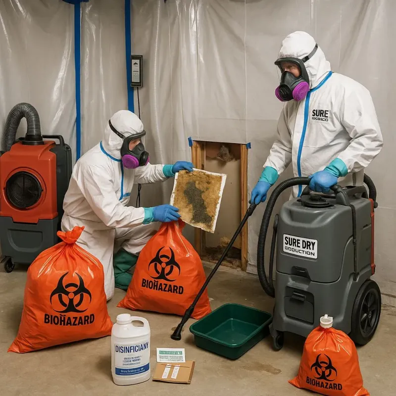 Contaminated Water Handling Protocols process in Kingsville, TX