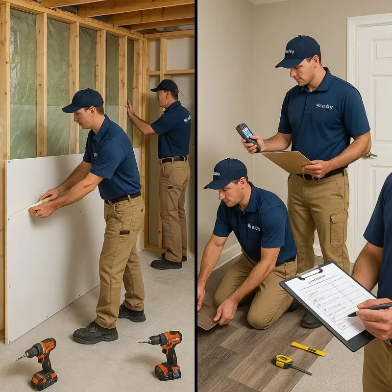Repairs and Reconstruction process in Kingsville, TX