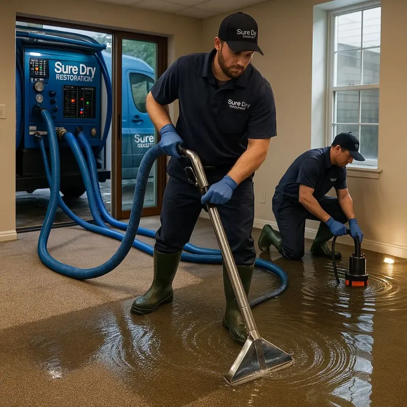 Water Extraction and Removal process in Kingsville, TX